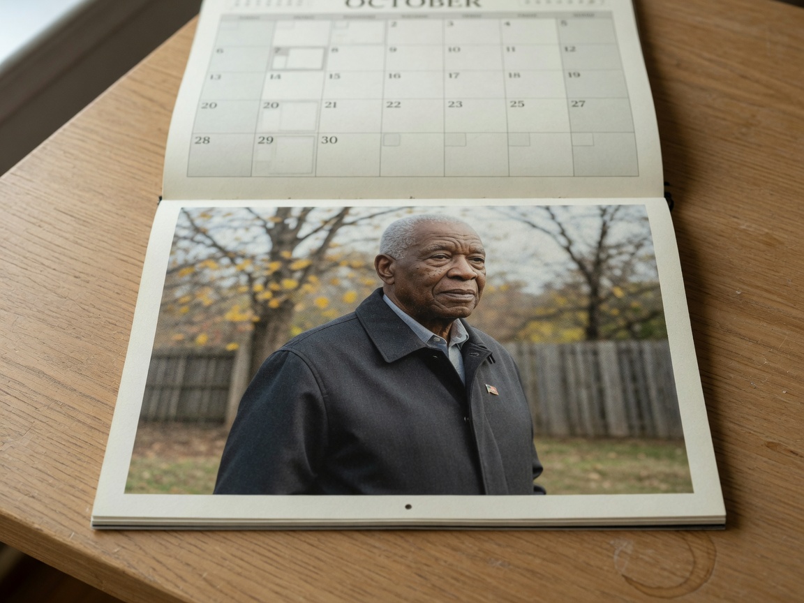 A printed post calendar